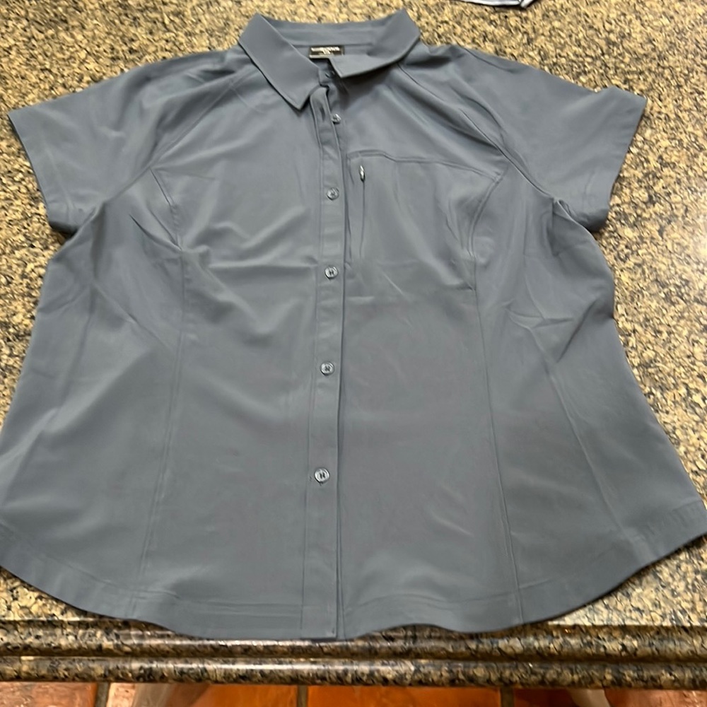 Brand new blue comfortable sun shirt